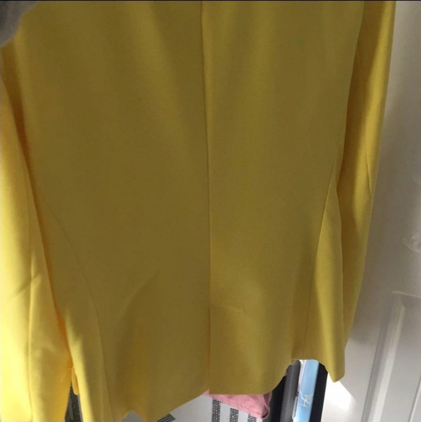 Sarı Kadın Blazer Ceket - Görsel 4