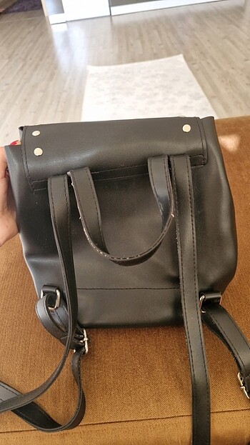  Beden siyah Renk Kadın sırt çantası