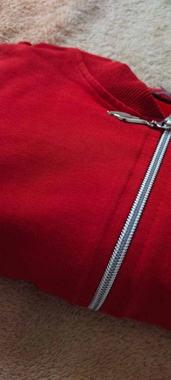 Kız çocuk kırmızı Eşofman Takımı - Görsel 2