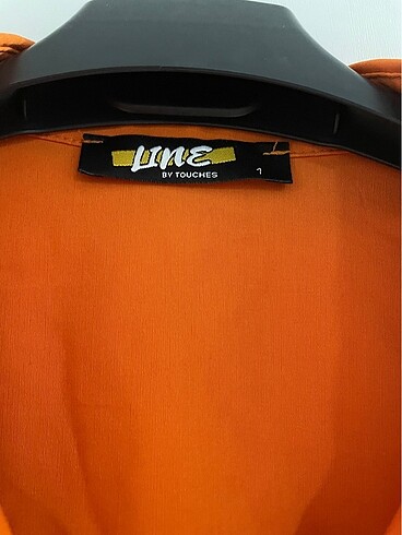 diğer Beden turuncu Renk Turuncu uzun gömlek