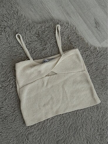 Beyaz yeni boho bluz Zara
