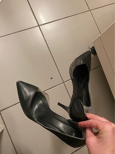 37 Beden stiletto topuklu ayakkabı