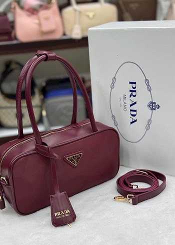 Prada Siyah Deri Kemerli Kadın Çanta - Görsel 3