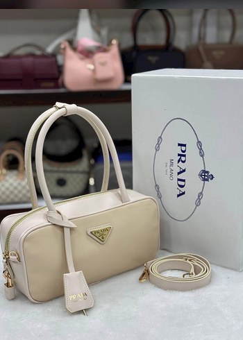 Prada Siyah Deri Kemerli Kadın Çanta - Görsel 5