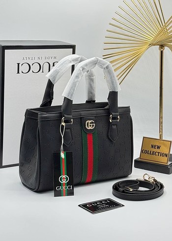 Kahverengi Baskılı Kadın Omuz Çantası - Görsel 4