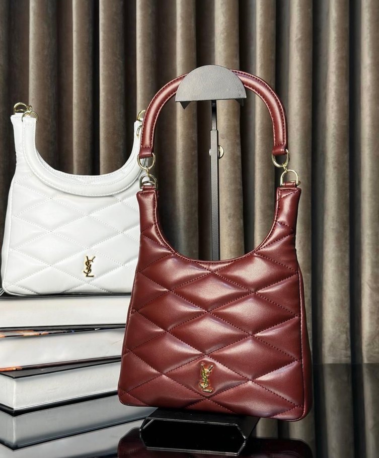 Zincir Detaylı Kahverengi Deri Kadın Çanta - Görsel 5