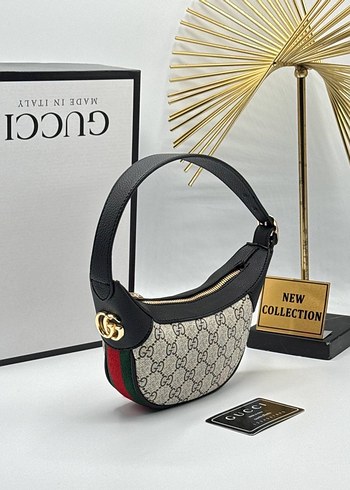 Kahverengi Deri Kemerli Kadın Çanta - Görsel 4