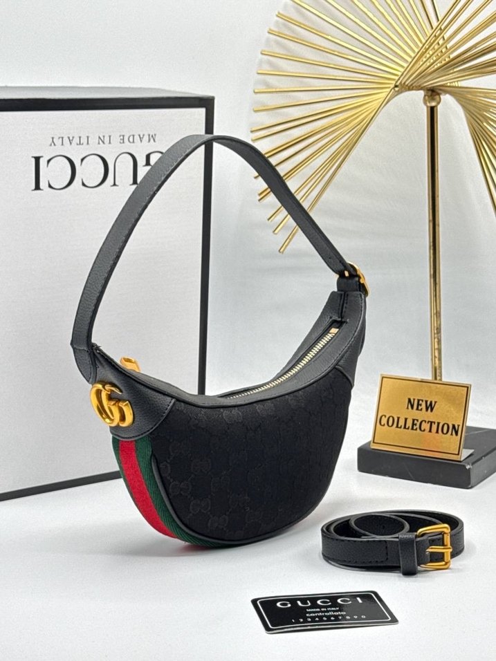 Kahverengi Deri Kemerli Kadın Çanta - Görsel 2