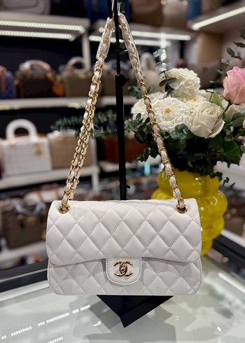 Zincir Detaylı Siyah Deri Kadın Çanta - Görsel 7