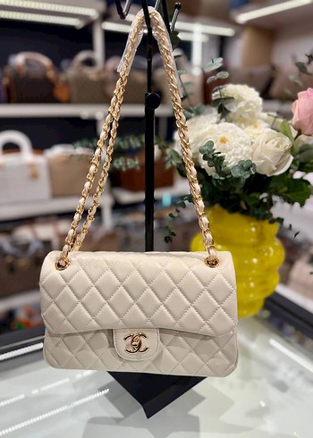 Zincir Detaylı Siyah Deri Kadın Çanta - Görsel 9