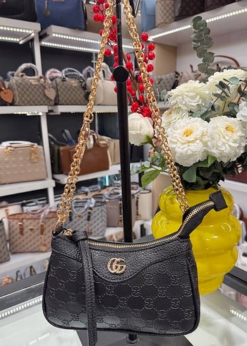 Zincir Detaylı Kahverengi Kadın Çanta - Görsel 5