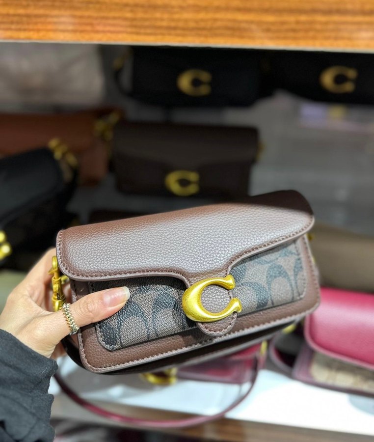 Gri Deri Kadın Omuz Çantası - Görsel 2