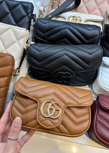 Siyah Deri Kadın El Çantası - Görsel 3