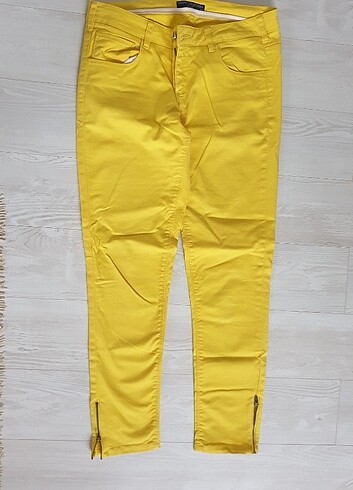 Sarı mudo pantolon