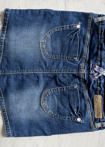 Kız Çocuk Kot Eteği - Görsel 4