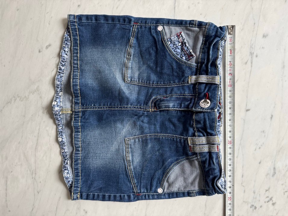 Kız Çocuk Kot Eteği - Görsel 2