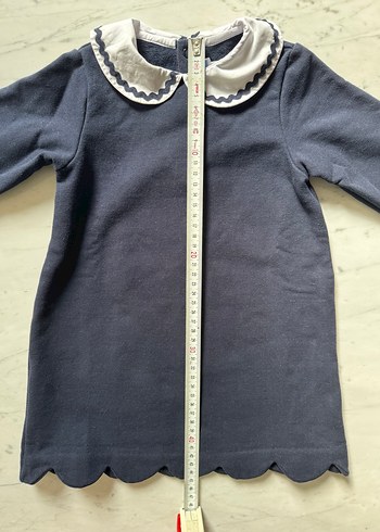 Jacadi İçi Polarlı Lacivert Elbise - Görsel 3