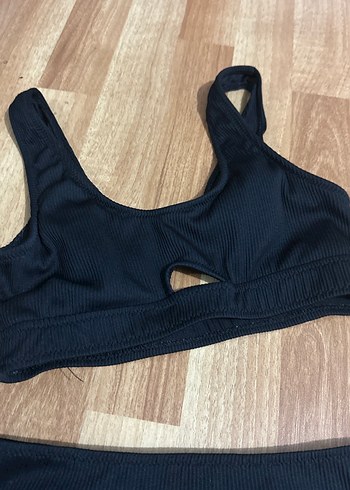 Siyah Mini Spor Bikini Takımı - Görsel 2