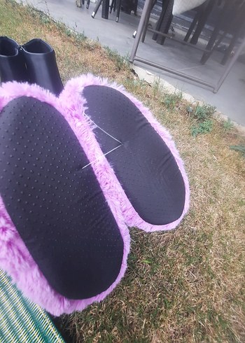 etiketli kiz cocuk panduf - Görsel 4