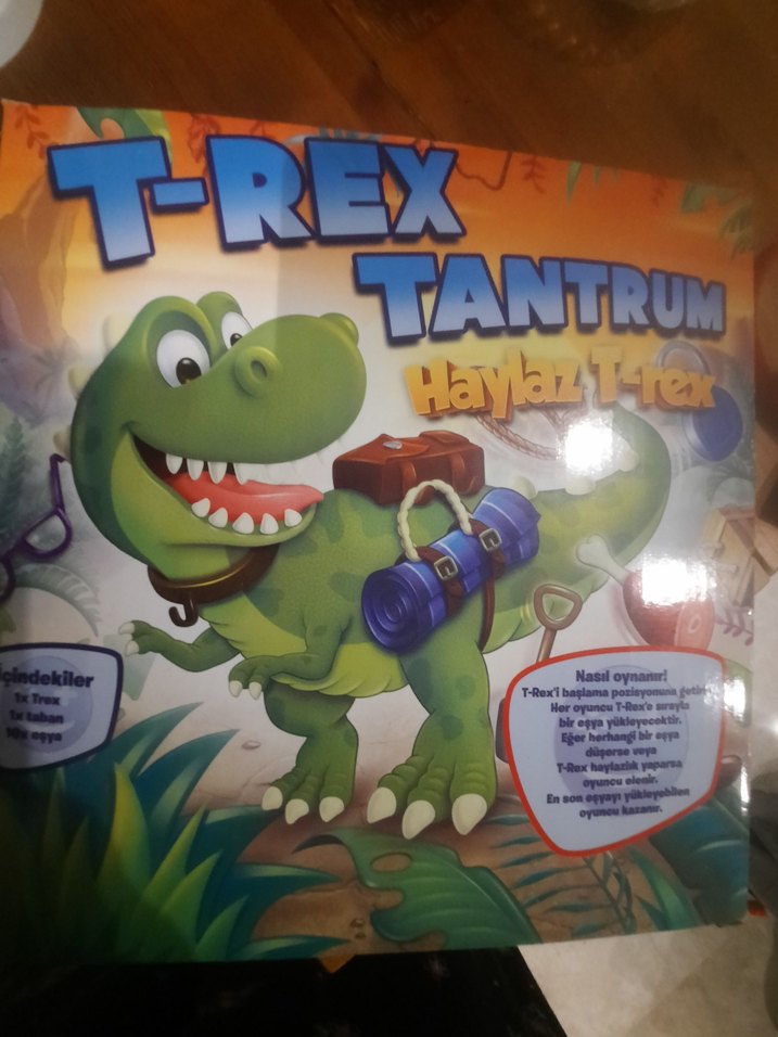 T-Rex Tantrumu kutu oyunu - Görsel 4
