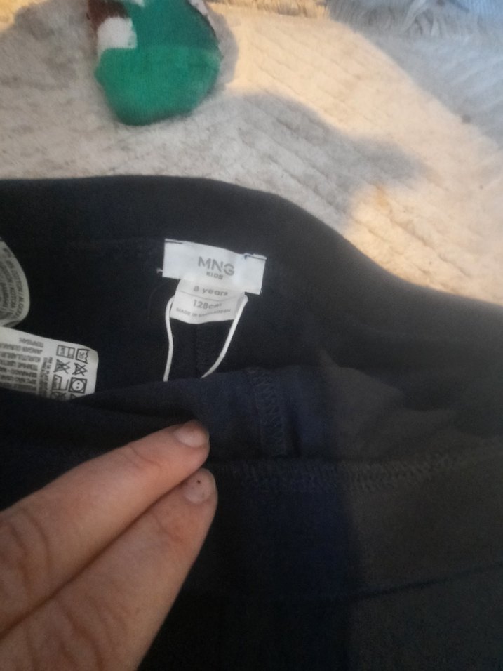 etiketli 8 yas diz boyu tayt - Görsel 3