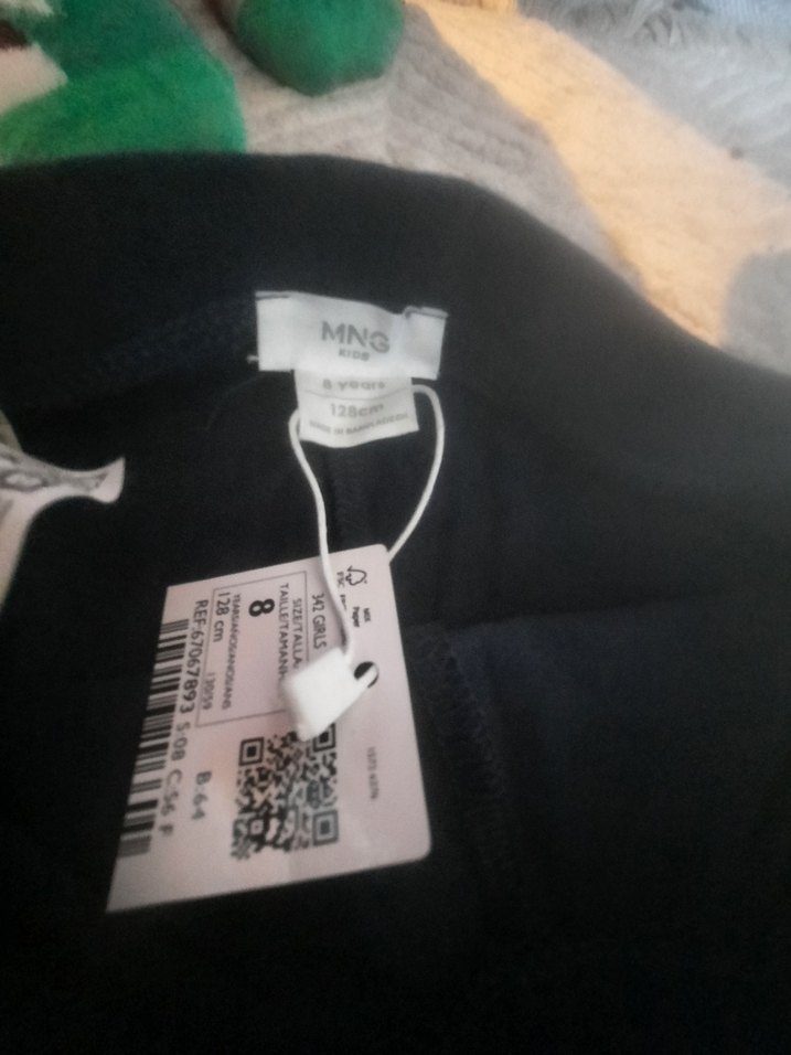 etiketli 8 yas diz boyu tayt - Görsel 2