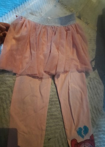 yeni 10-11 yas Kız Çocuk Tayt - Görsel 6