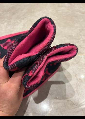 Kız Çocuk Pembe Bağcıksız Sıcak Ev Terliği - Görsel 7