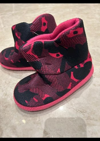 Kız Çocuk Pembe Bağcıksız Sıcak Ev Terliği - Görsel 4