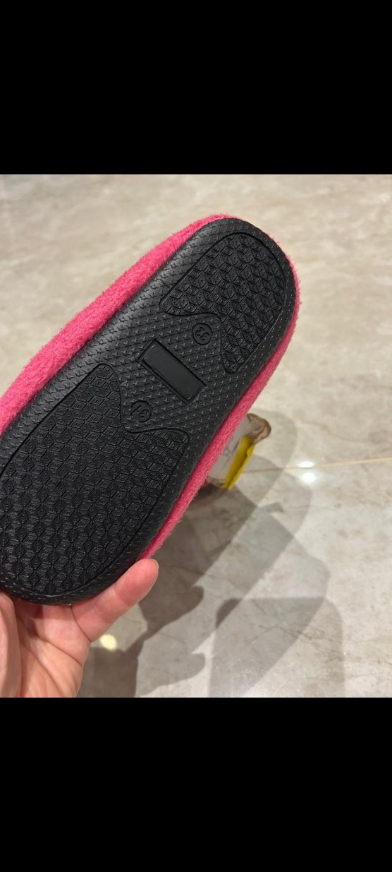 Kız Çocuk Pembe Bağcıksız Sıcak Ev Terliği - Görsel 5