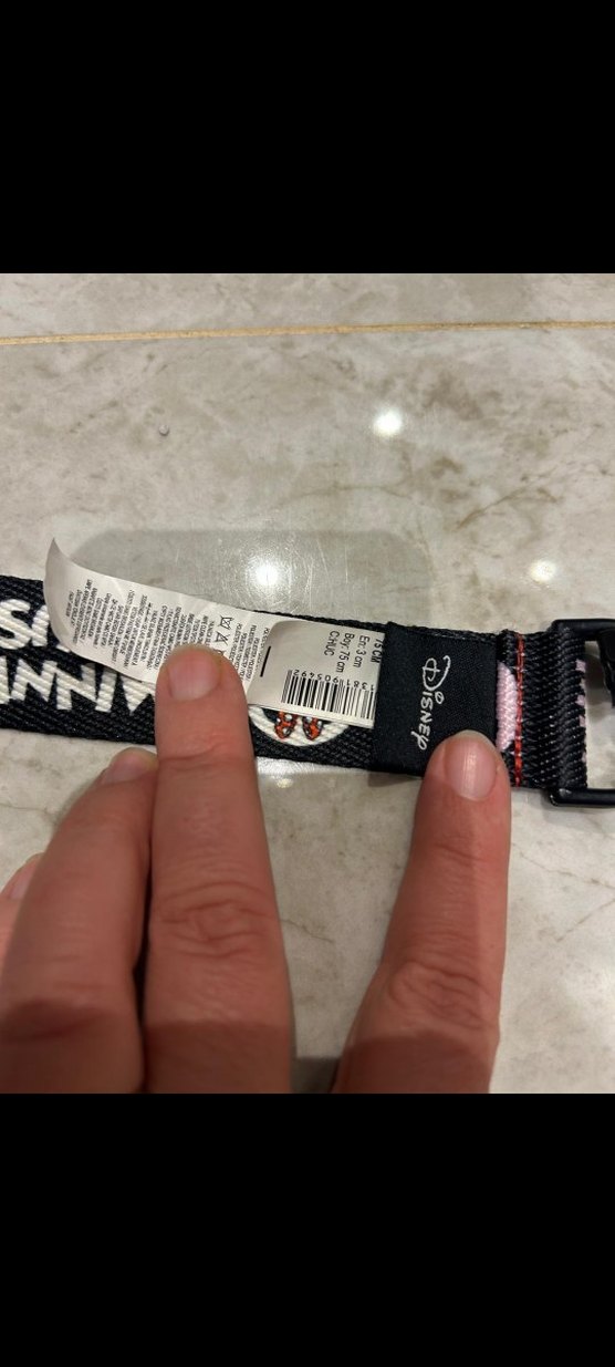 etiketli Minnie Mouse kemer - Görsel 3