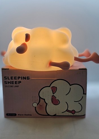 Uyuyan Koyun Çocuk Gece Lambası - Görsel 2