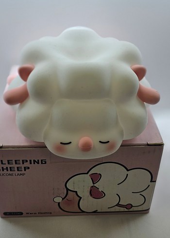 Uyuyan Koyun Çocuk Gece Lambası - Görsel 3