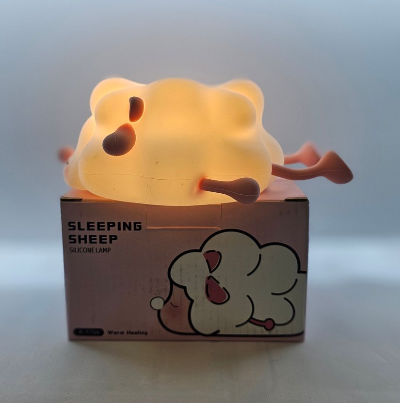 Uyuyan Koyun Çocuk Gece Lambası - Görsel 2