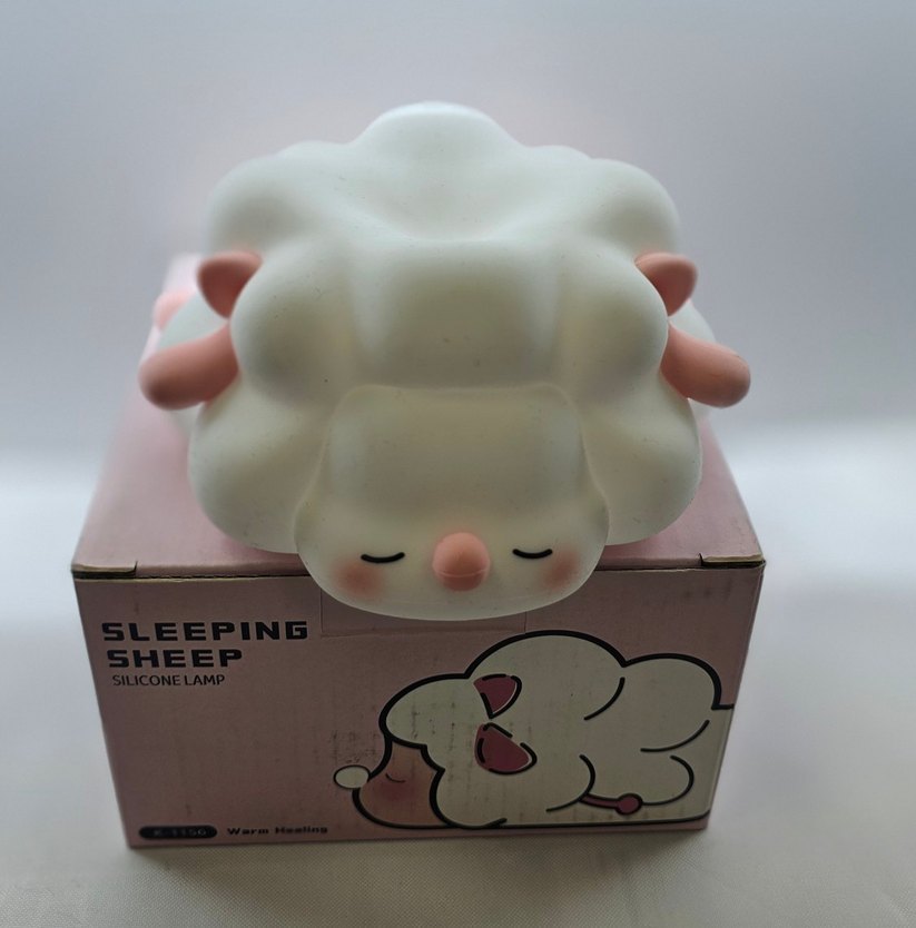 Uyuyan Koyun Çocuk Gece Lambası - Görsel 3