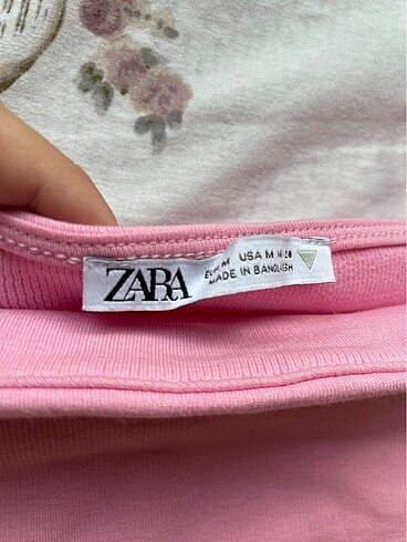 Zara zara pembe basic straplez