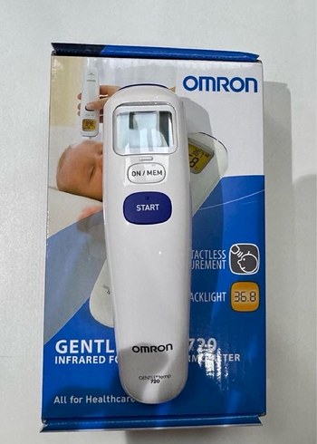 Omron 720 Hafif Beyaz Kızılötesi Ateş Ölçer - Görsel 4