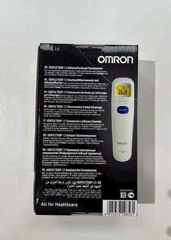 Omron 720 Hafif Beyaz Kızılötesi Ateş Ölçer - Görsel 2