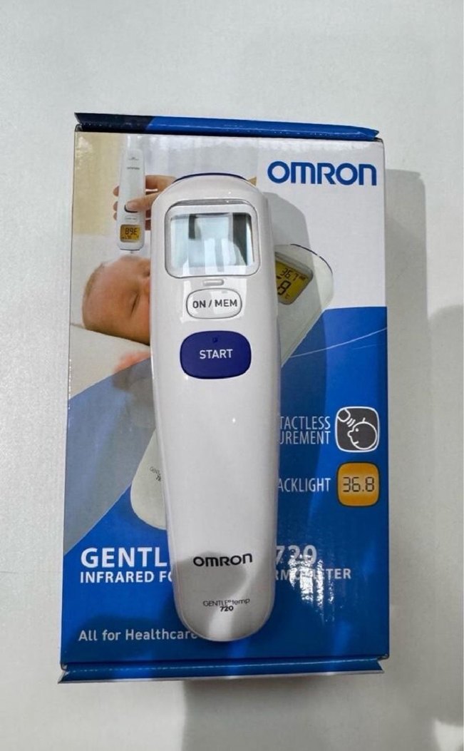 Omron 720 Hafif Beyaz Kızılötesi Ateş Ölçer - Görsel 4