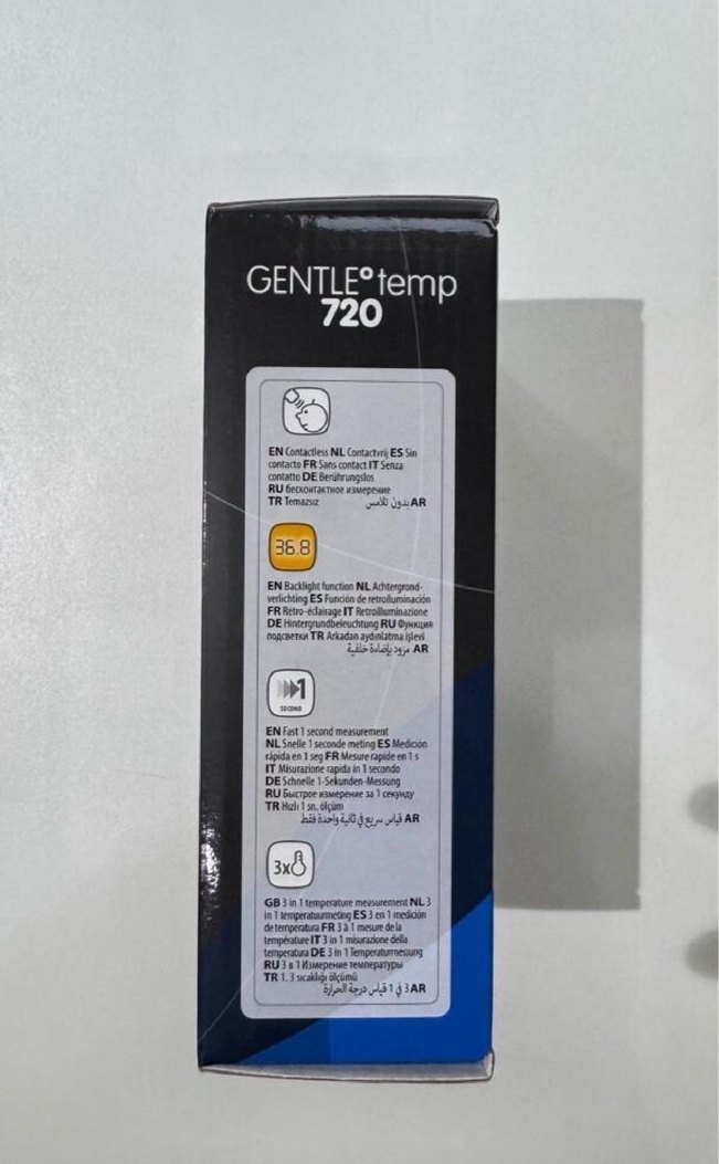 Omron 720 Hafif Beyaz Kızılötesi Ateş Ölçer - Görsel 5