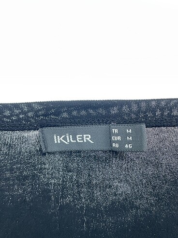 m Beden siyah Renk Ikiler T-shirt %70 İndirimli.