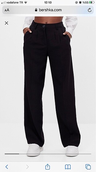 Bershka wide leg pantolon