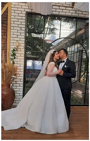 Prenses model gelinlik - Görsel 2