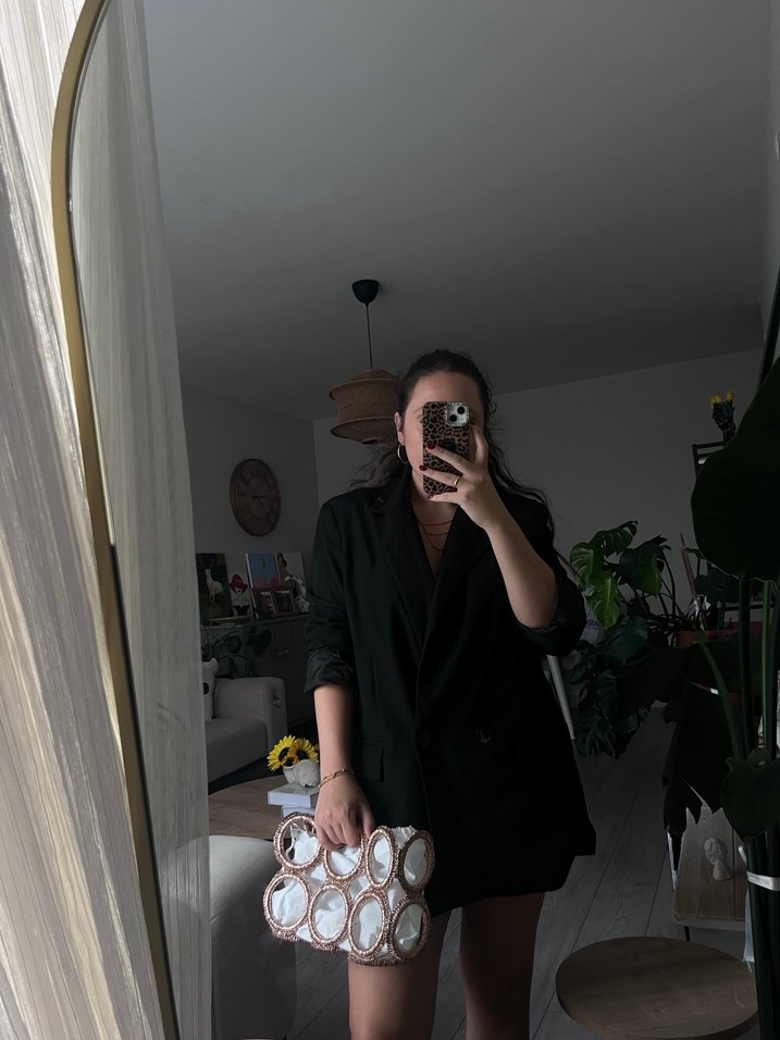 Rose gold  Kadın Portföy Çanta - Görsel 2