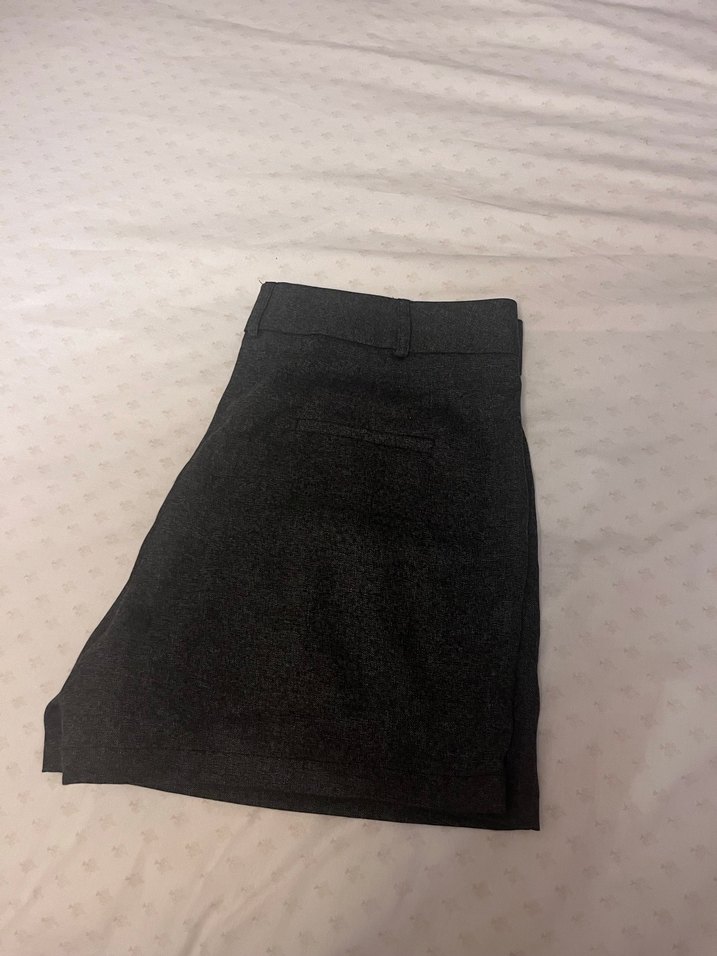 Gri Mini şort - Görsel 5