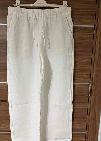 Pull and Bear Pull Bear 100 Keten Jogger Pantolon