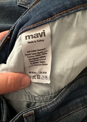 29 Beden mavi Renk Kadın Mavi Normal Boy Kot Pantolon