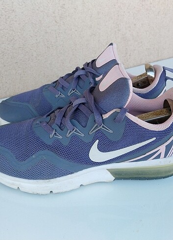 NIKE AIRMAX FURY PINK GREY KADIN SPOR AYAKKABI 