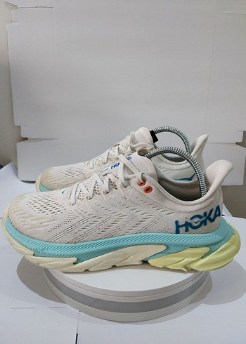 Hoka One One Clifton Edge Beyaz Spor Ayakkabı - Görsel 3