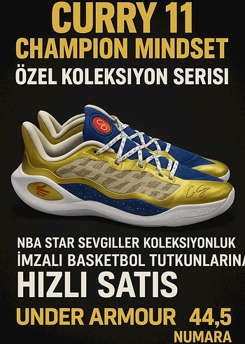 Curry 11 Champion Mindset 44.5